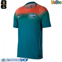 Maglie da calcio Australia Seconda Maglia Mondiali 2026  Manica Corta